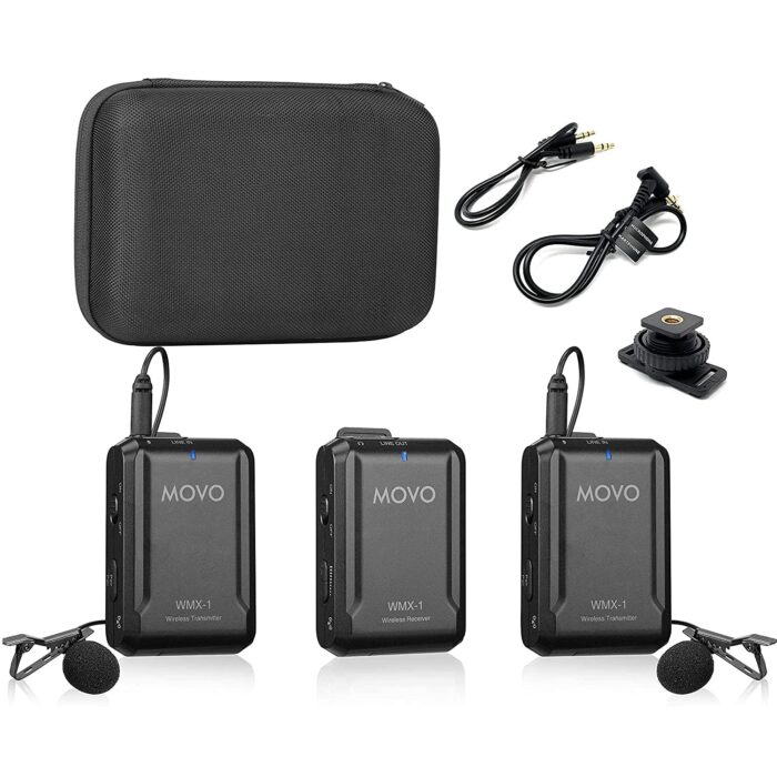 Movo WMX-1 DUO Wireless Microphone